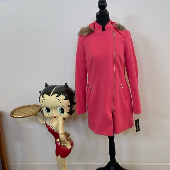 INC International Women’s Coat Size M NWT - Picture 2 of 9